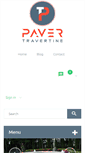 Mobile Screenshot of pavertravertine.com